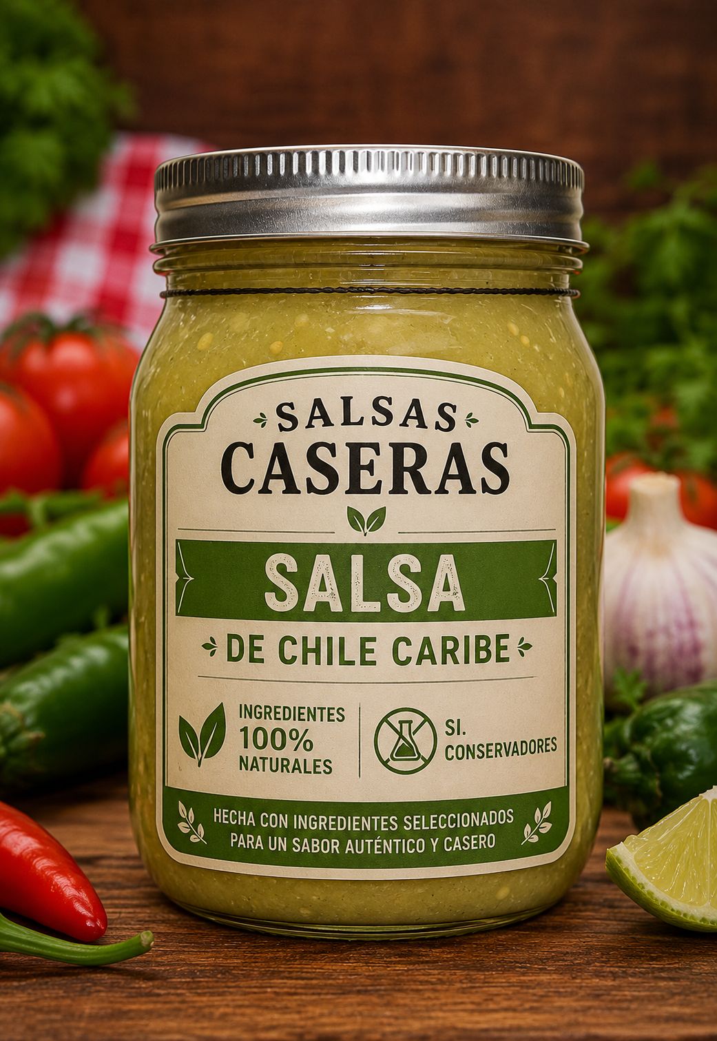 Caja de Frasco Salsa Güerita Premium 470 ml 12 piezas