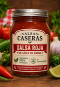 Caja de Frasco Salsa Roja Premium 470 ml 12 piezas